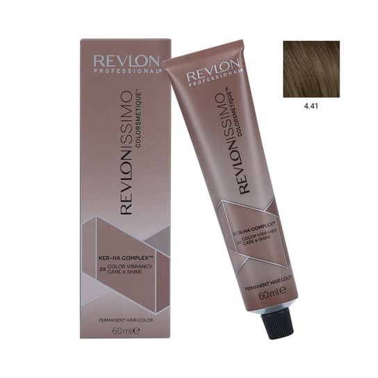 REVLON REVLONISSIMO COLORSMETIQUE Profesjonalna farba do włosów 4.41, 60 ml Revlon Professional