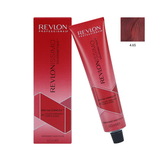 REVLON REVLONISSIMO COLORSMETIQUE Profesjonalna farba do włosów 4.65, 60 ml Revlon Professional