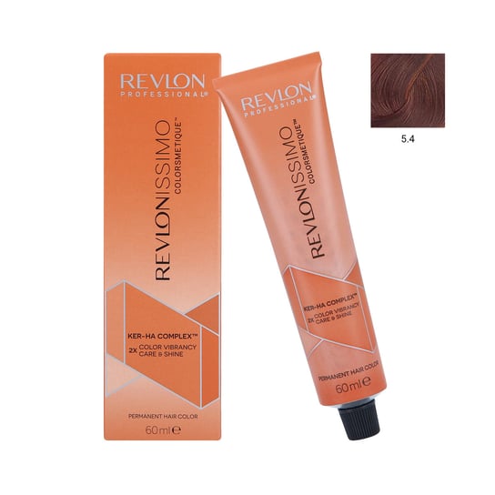 REVLON REVLONISSIMO COLORSMETIQUE Profesjonalna farba do włosów 5.4, 60 ml Revlon Professional