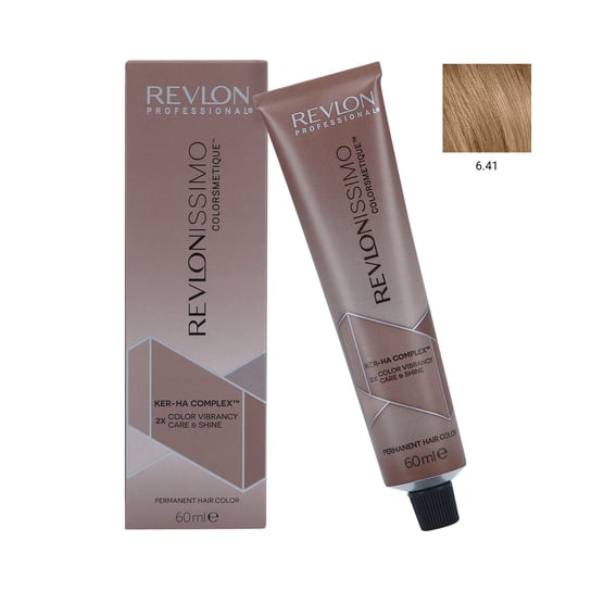 REVLON REVLONISSIMO COLORSMETIQUE Profesjonalna farba do włosów 6.41, 60 ml Revlon Professional