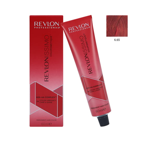 REVLON REVLONISSIMO COLORSMETIQUE Profesjonalna farba do włosów 6.65, 60 ml Revlon Professional