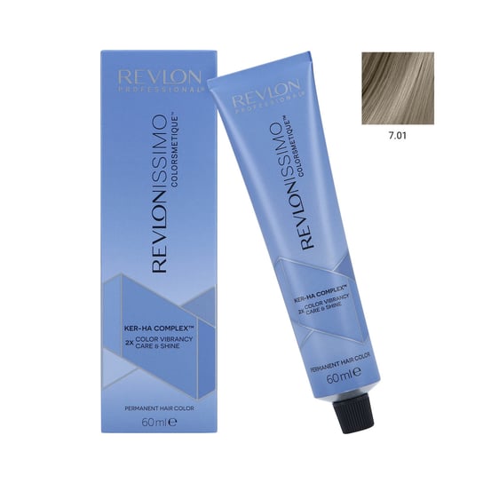 REVLON REVLONISSIMO COLORSMETIQUE Profesjonalna farba do włosów 7.01, 60 ml Revlon Professional