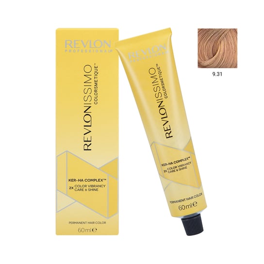 REVLON REVLONISSIMO COLORSMETIQUE Profesjonalna farba do włosów 9.31, 60 ml Revlon Professional