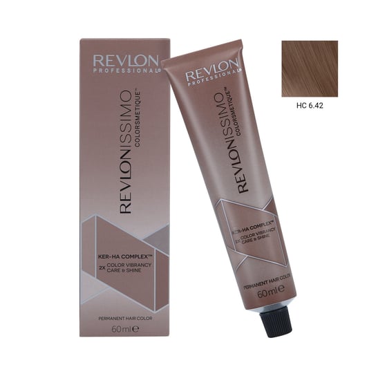 REVLON REVLONISSIMO COLORSMETIQUE Profesjonalna farba do włosów HC 6.42, 60 ml Revlon Professional