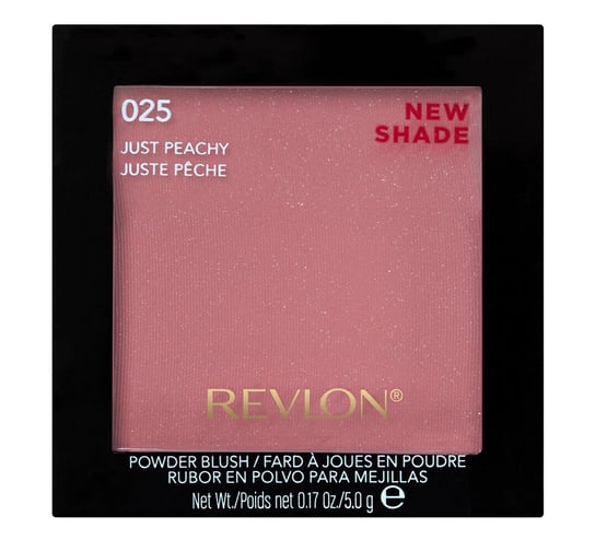 Revlon, Róż Powder Blush, #025 Just Peachy, 5g Revlon