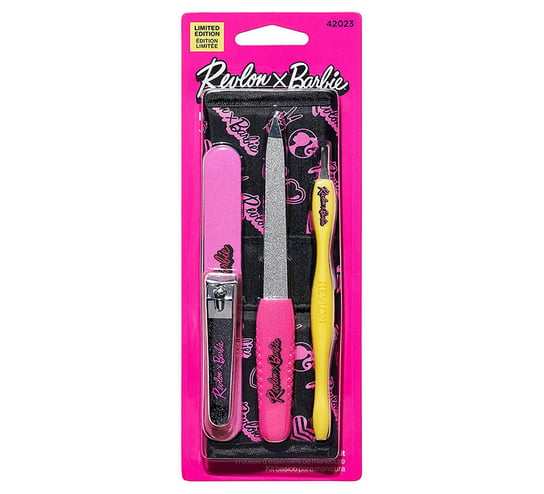 Revlon, Zestaw Barbie Manicure Kit, #42023, 4 szt. + Etui Revlon