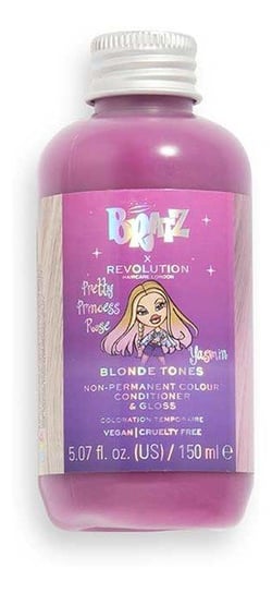 Revolution Haircare, Bratz Blonde Tones, farba tonująca do włosów blond, 02 Yasmin (Pretty Princess Rose), 150 ml Makeup Revolution
