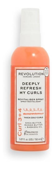 Revolution Haircare, Deeply Refresh My Curls Spray Rewitalizujący Do Włosów Kręconych, 150 ml Revolution Haircare