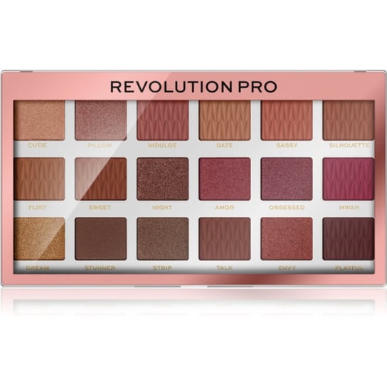 Revolution PRO Iconic paleta cieni do powiek odcień Stripped 18x0,8 g Inna marka