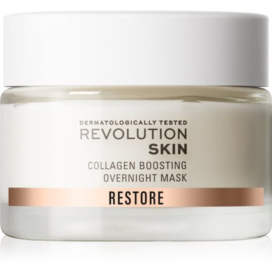 Revolution Skincare Restore Collagen Boosting regenerująca maska kremowa na noc wspieranie produkcji kolagenu 50 ml Revolution