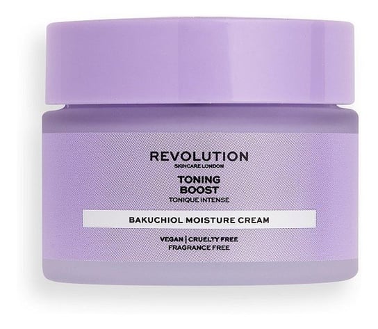 Revolution, Skincare Toning Boost Bakuchiol Moisture, Nawilżająco-kojący Krem do twarzy, 50 ml Revolution