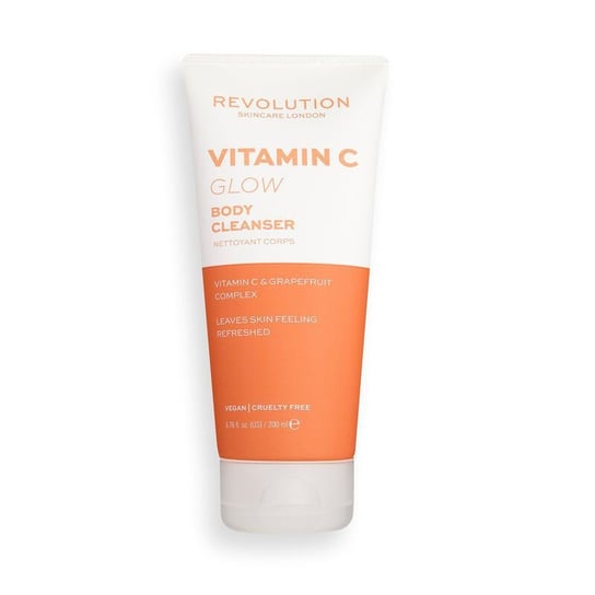 Revolution Skincare, Vitamin C Glow Body Cleanser, Żel do mycia ciała z witaminą C, 200 ml Revolution Skincare