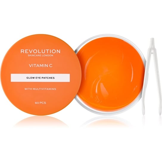Revolution Skincare Vitamin C With Multivitamins hydrożelowa maska wokół oczu do rozjaśnienia i nawilżenia 60 szt. Revolution
