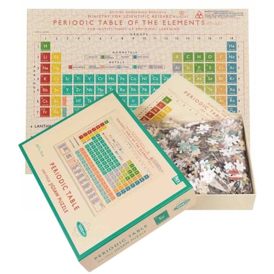 Rexlondon Puzzle Dla Dzieci Tablica Mendelejewa 1000 el. RexLondon