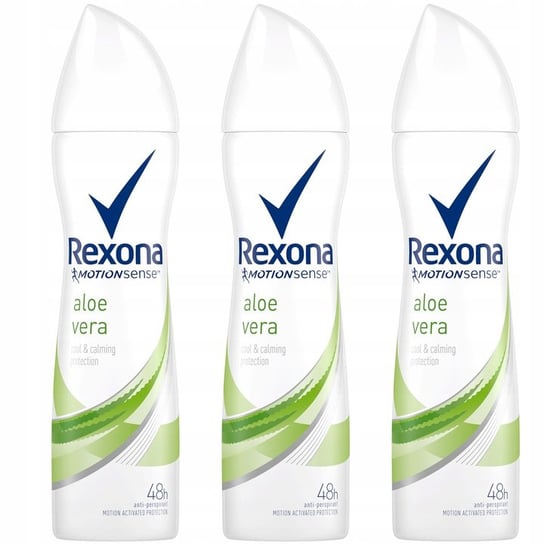 Rexona, Aloe Vera Antyperspirant, 3x150ml Rexona