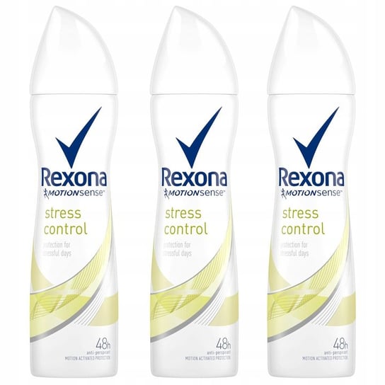 Rexona, Antyperspirant Stress Control, 3x150ml Rexona