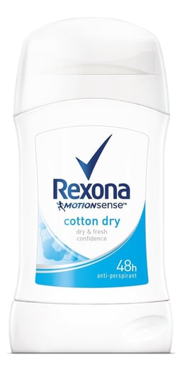 Rexona, Cotton Dry, dezodorant w sztyfcie, 40 ml Rexona