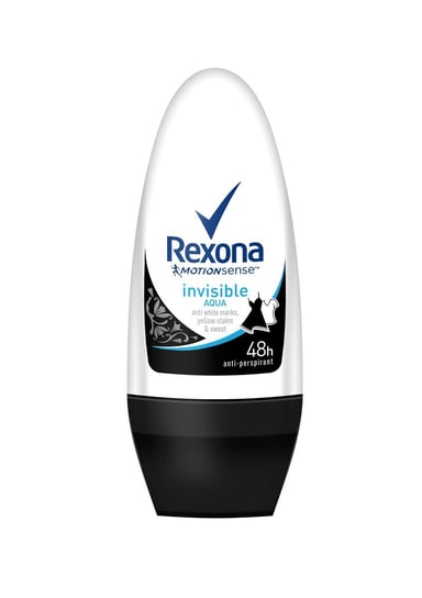 Rexona, Invisible Aqua, dezodorant roll-on, 50 ml Rexona