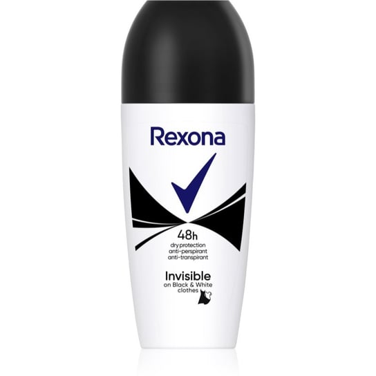 Rexona, Invisible on Black + White Clothes, Antyperspirant w kulce 48 godz., 50 ml Rexona