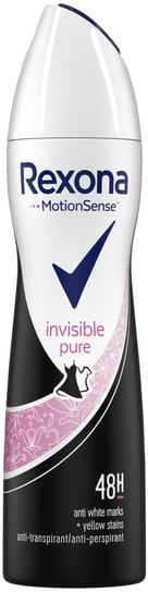 Rexona, Invisible Pure, antyperspirant w sprayu dla kobiet, 150 ml Rexona