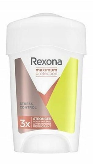 Rexona, Maximum Protection, antyperspirant sztyft stress control, 45 ml Rexona