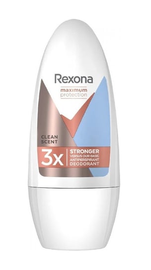 Rexona Maximum Protection Clean Scent Bloker potu w kulce dla kobiet 50ml Rexona