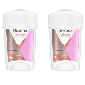 Rexona, Maximum Protection Confidence Bloker potu w sztyfcie dla kobiet, 2x45 ml Rexona