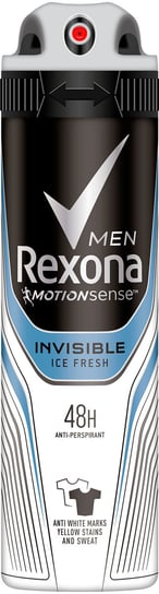 Rexona, Men Invisible Ice, antyperspirant w sprayu dla mężczyzn, 150 ml Rexona