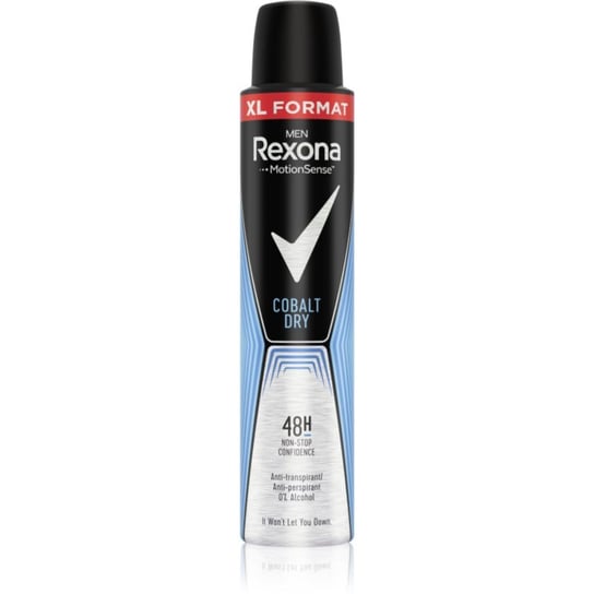 Rexona Men Maximum Protection antyperspirant w sprayu dla mężczyzn XL Cobalt Dry 200 ml Rexona