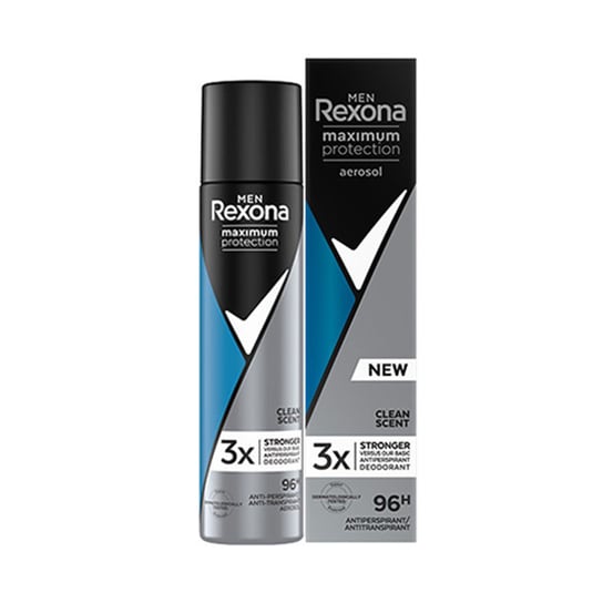 Rexona Men Maximum Protection Clean Scent Bloker potu w sprayu dla mężczyzn 100ml Rexona