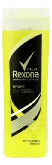 Rexona, Men Sport, żel pod prysznic i szampon 2w1, 250 ml Rexona