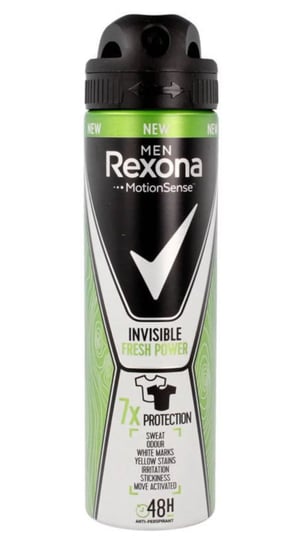 Rexona Motion Sense Men Dezodorant spray Invisible Fresh Power 150ml Rexona