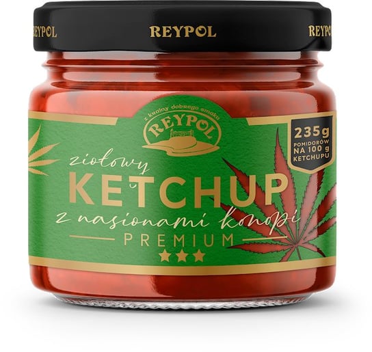 ReyPol Ketchup z nasionami Konopi 300g Inny producent