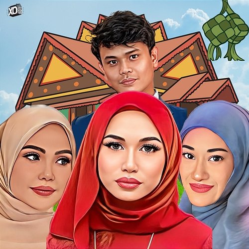 Ria Raya Iman Troye, Dalia Farhana, Layka Al Funsu feat. Fimie Don