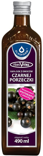RibesVital, sok z owoców czarnej porzeczki, suplement diety, 490 ml Inna marka