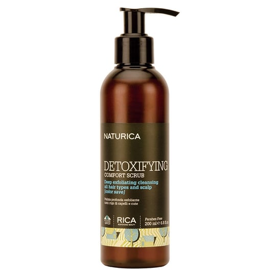 Rica Naturica Detoxifying Comfort, Peeling detoksykujący do włosów i skóry głowy 200ml Rica