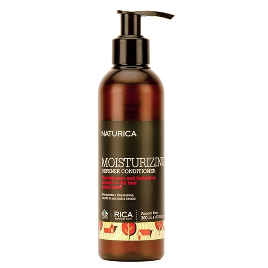 Rica Naturica Moisturizing Defense, Odżywka nawilżająco-dyscyplinująca do włosów normalnych i suchych 200ml Rica
