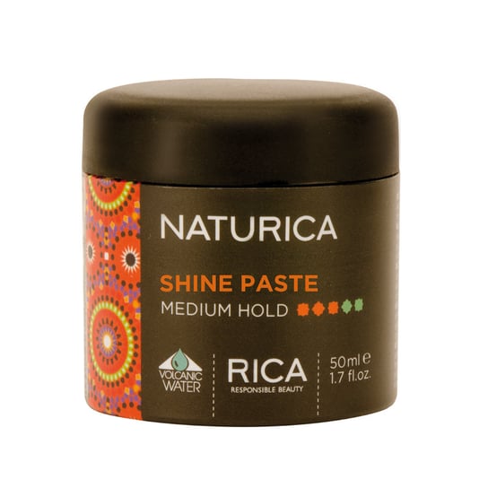 Rica Naturica Shine Paste Medium Hold, pasta nabłyszczająca do stylizacji włosów, 50ml Rica