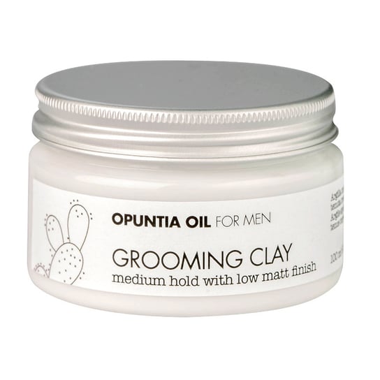Rica, Opuntia Oil for Men Grooming Clay, glinka modelująca, średnie utrwalenie i matowe wykończenie 100ml Rica