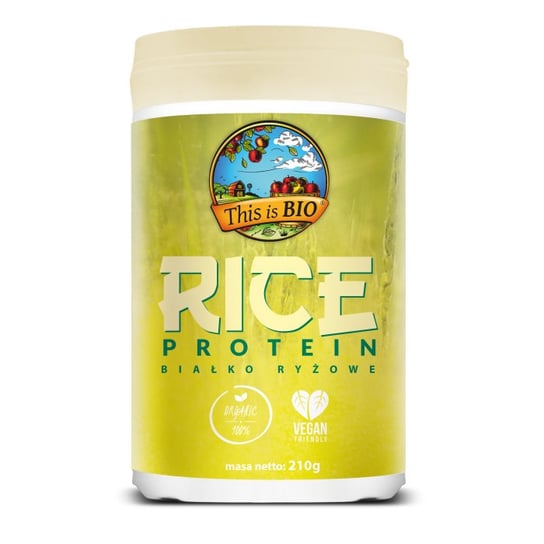 Rice Protein (Białko Ryżu) 100% Organic, This is BIO This is BIO