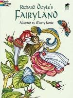 Richard Doyle's Fairyland Coloring Book Noble Marty, Doyle Richard, Coloring Books