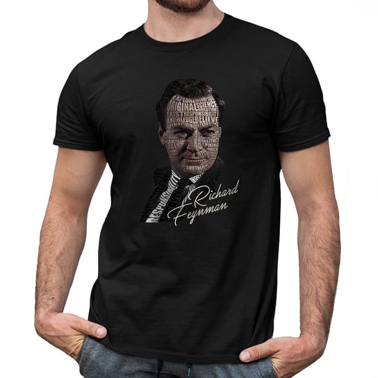 Richard Feynman - męska koszulka na prezent Koszulkowy