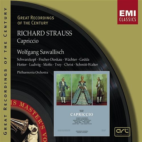 Strauss, R: Capriccio, Op. 85, Scene 1: "Bezaubernd ist sie heute wieder!" Philharmonia Orchestra feat. Dietrich Fischer-Dieskau, Nicolai Gedda
