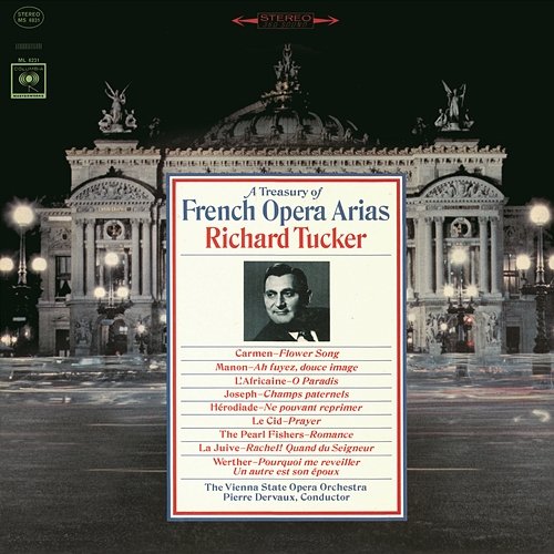 Richard Tucker - A Treasury of French Opera Arias Richard Tucker