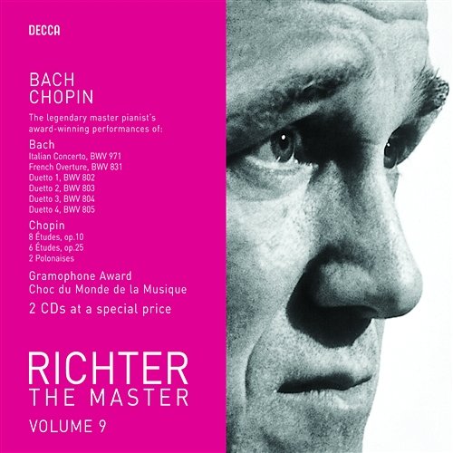 J.S. Bach: 4 Duets, BWV 802/805 - 4. Duetto IV in A minor, BWV 805 Sviatoslav Richter