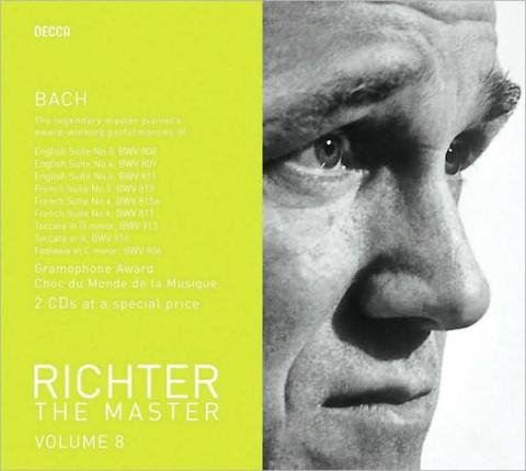 Richter The Master. Volume 8: Bach Richter Sviatoslav
