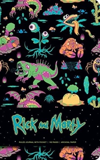 Rick and Morty Hardcover Ruled Journal Insight Editions