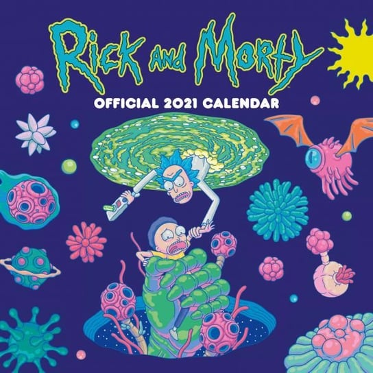 Rick and Morty - kalendarz 2021, 30x30 cm Danilo