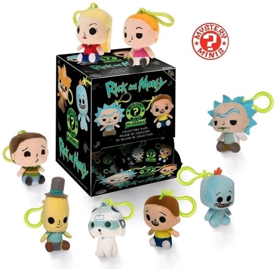 Rick And Morty Mystery Minis Plushies Pluszak Brelok Funko POP!