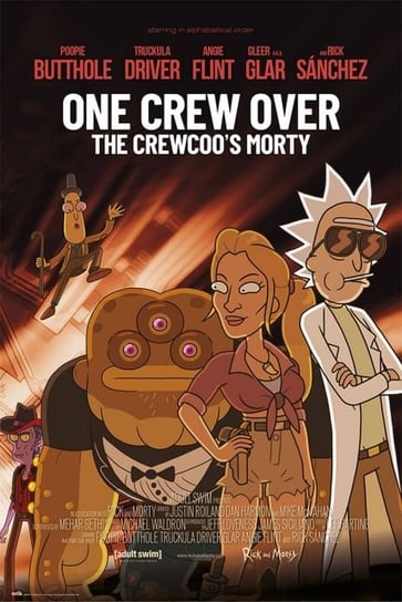 Rick and Morty One Crew - plakat 61x91,5 cm RICK AND MORTY